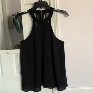 Sam Edelman Chiffon Halter Tank Top NWT